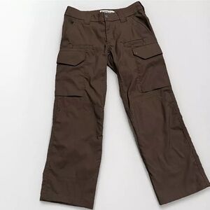 First Tactical V2 Pants Women's Brown Cargo Ripstop Work 4 Law Enforcement Cargo